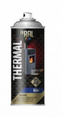 Эмаль аэроз.жаростойкая THERMAL алюминевая RAL9006